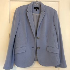 Talbots sky blue blazer jacket 12